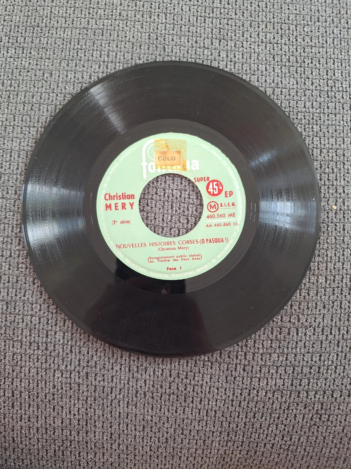Disco super 45 rpm Fontana 460.560 ME – photo 4